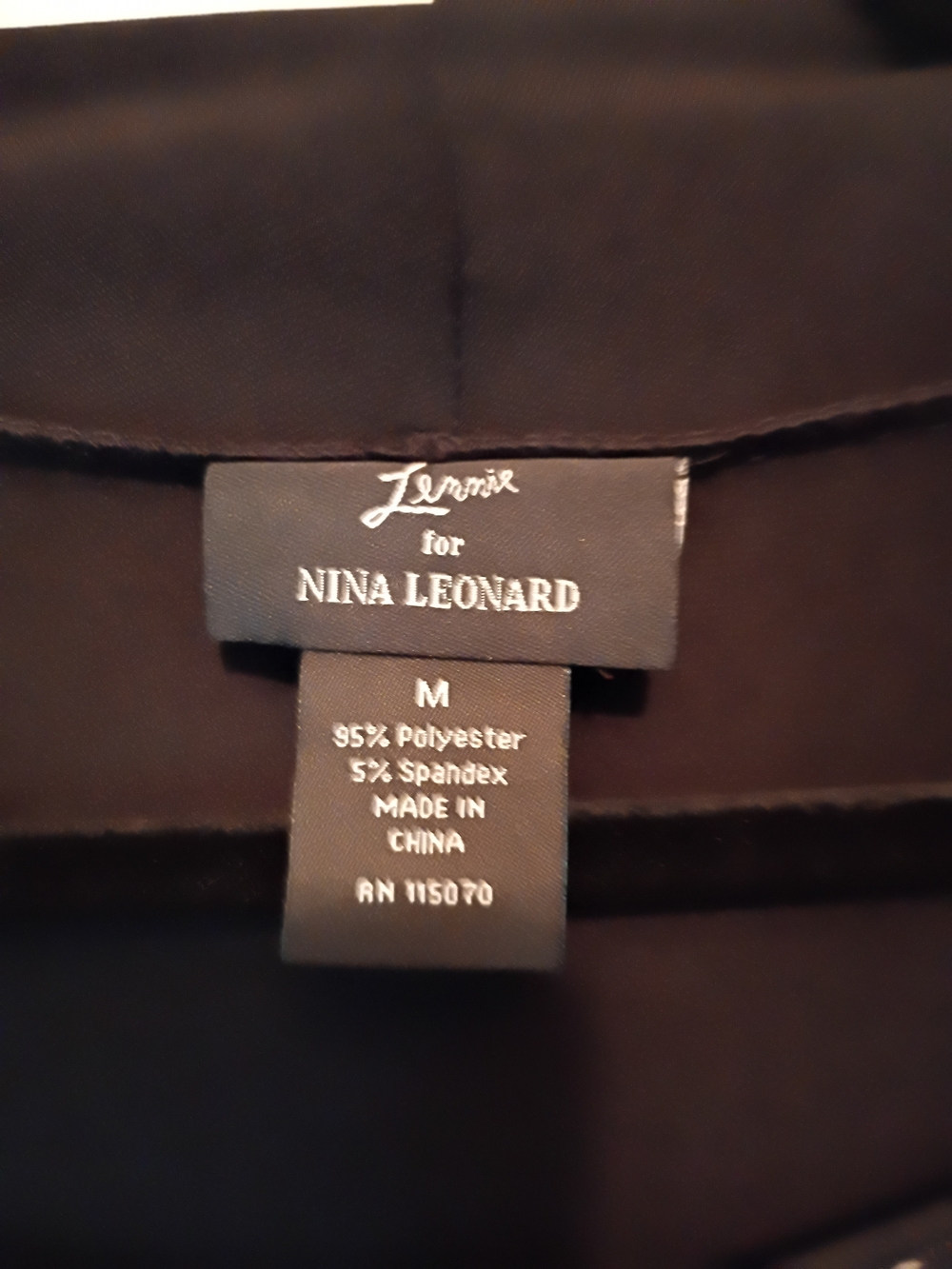Lemmie For Nina Leonard Black Polka Dot Midi Dress with Scoop Neck - Picture 7 of 10